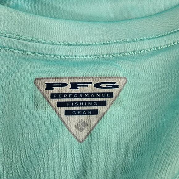 Columbia T Shirt Mens Large Performance Fishing Gear PFG Omni-Shade Long Sleeve - Picture 9 of 11